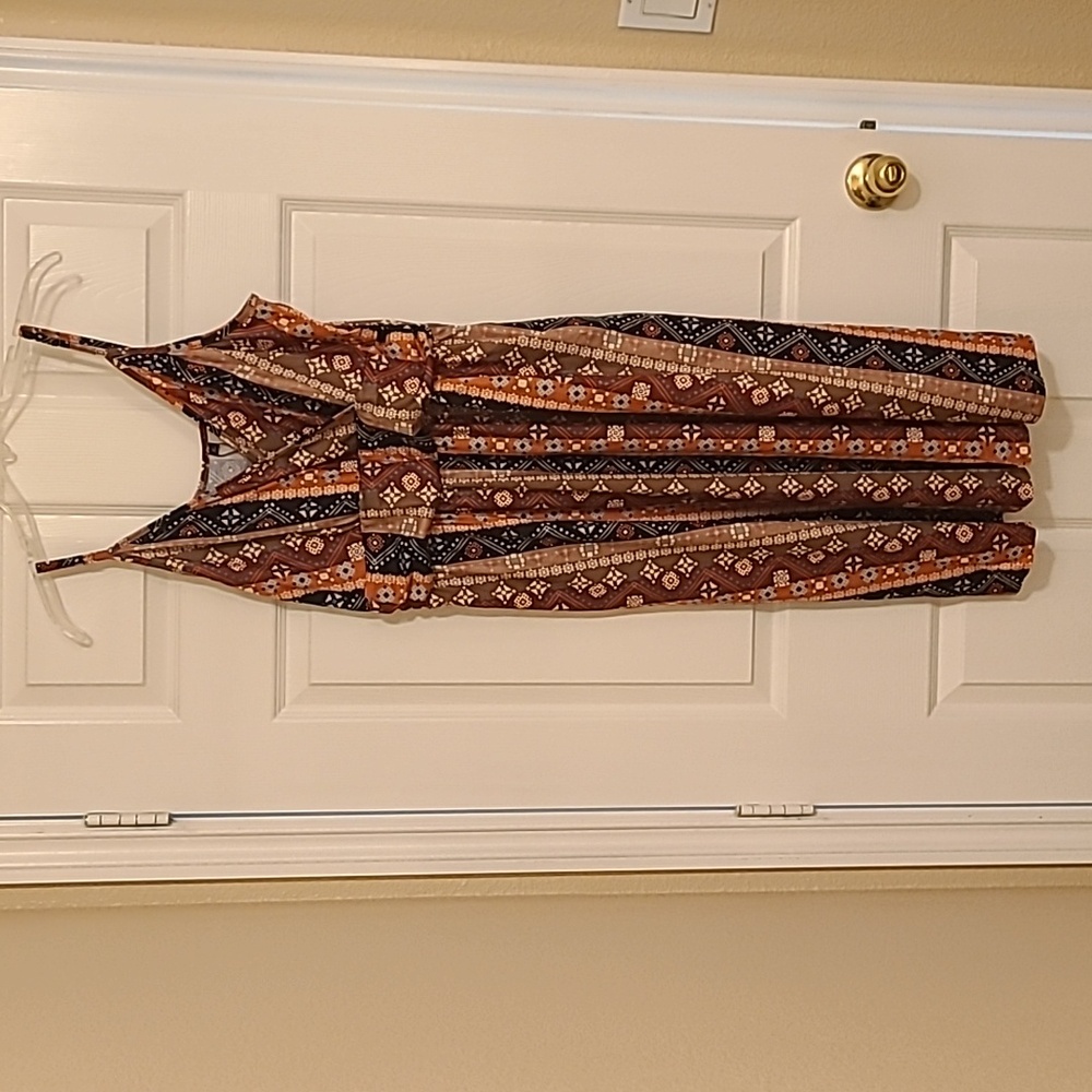 Autumnal Midi Dress